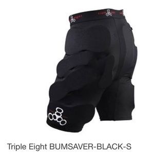 Triple Eight BUMSAVER-BLACK-S
